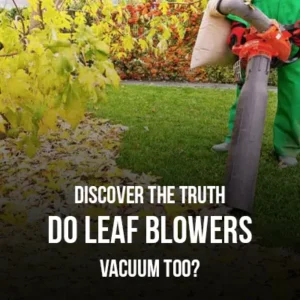 Discover the Truth Do Leaf Blowers Vacuum Too