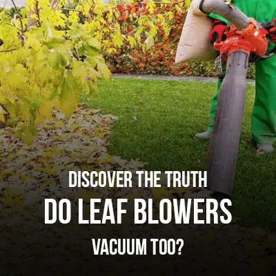 Discover the Truth Do Leaf Blowers Vacuum Too