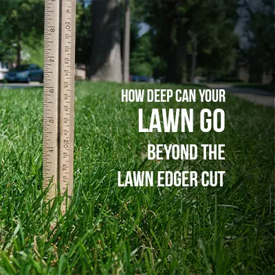 How Deep Can Your Lawn Go Beyond the Lawn Edger Cut