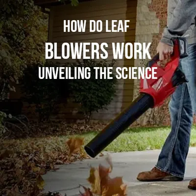 How Do Leaf Blowers Work Unveiling the Science.