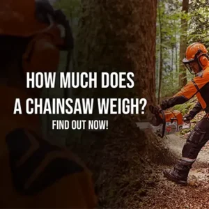 How Much Does a Chainsaw Weigh Find Out Now!