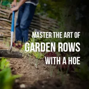 Master the Art of Garden Rows with a Hoe