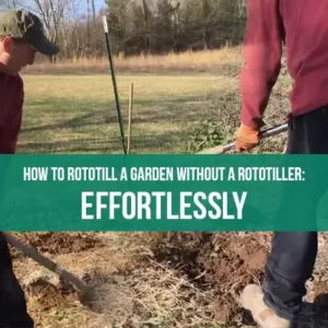 How to Rototill a Garden Without a Rototiller Effortlessly